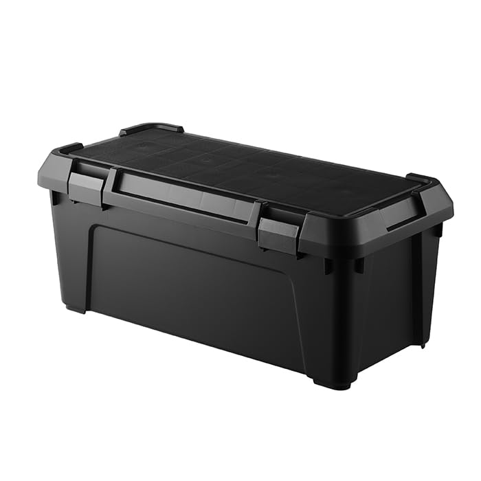 Amazon｜カバロック NBK ワイドボックス 800 160-A7 ブラック［W80cm