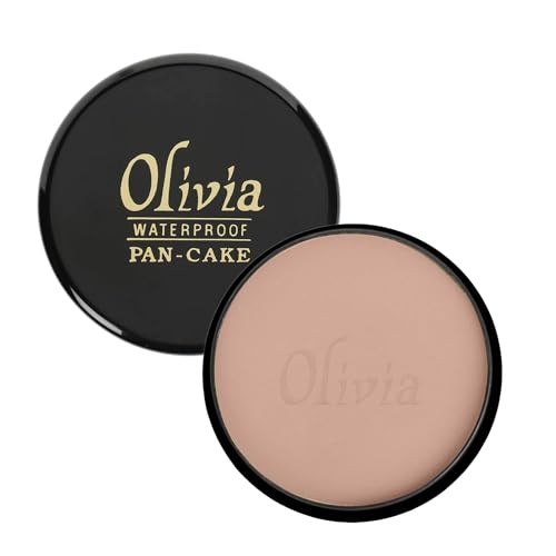 Image of Olivia Pan Cake 100% Waterproof 25g | Full Coverage Makeup Base | Smudge-Proof & Sweat-Resistant | Long-Lasting Velvety Finish | Hides Blemishes | For All Skin Types | Light Egyptian - 919