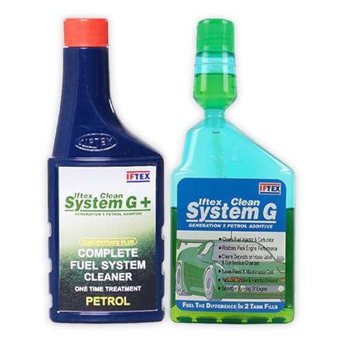 Iftex System G+ 300 ml & G 200 ml e20 Petrol additive/Injector Cl...