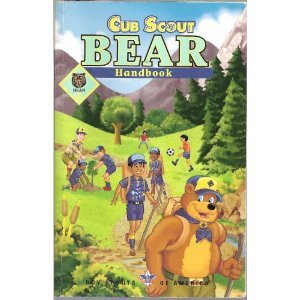 Paperback Cub Scout Bear Handbook (2008 Printing with How To Protect Your Children Insert) Book