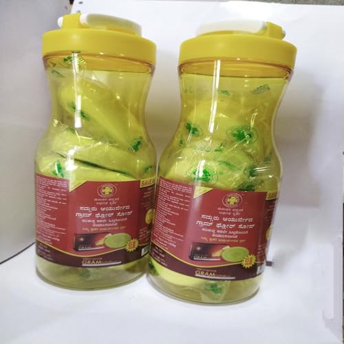 Image of SADGURU AYURVEDA GRAMFLOUR SOAP 12 PCS JAR (PACK OF 2)