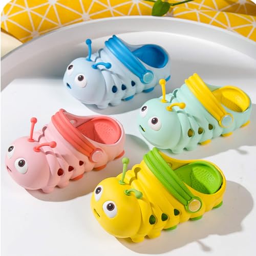 JUXI Toddler Clogs Girls Boys Clogs Garden Shoes EVA Lightweight Summer Slipper Cartoon Slides Baby Comfort Sandals2