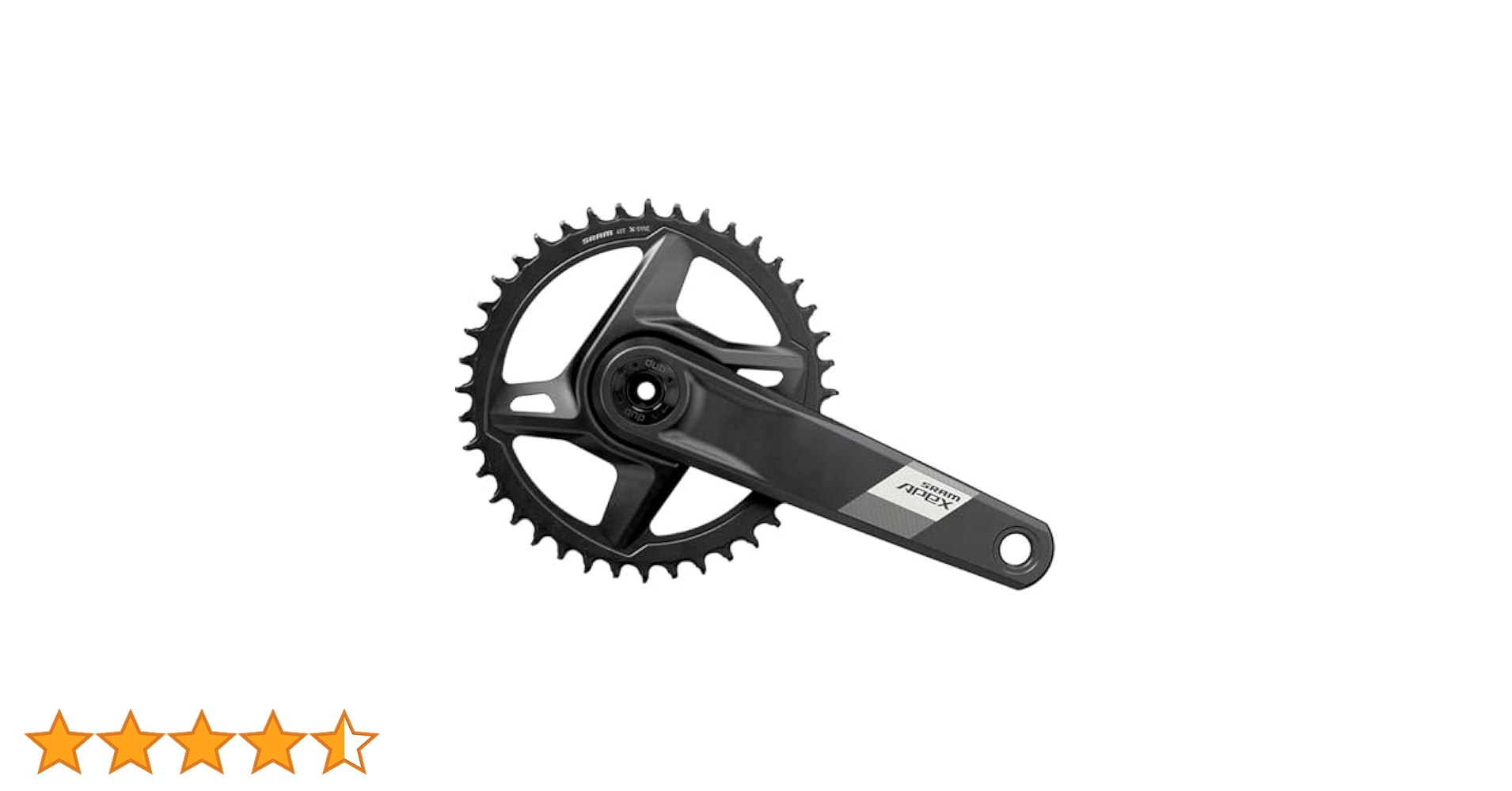 SRAM APEX 40T クランクセット Amazon | SRAM Apex Dub クランクセット ブラック 160mm 40t