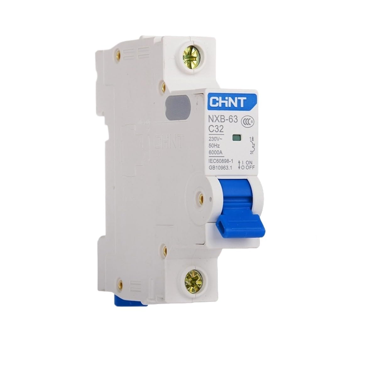 Disyuntor miniatura MCB DZ47 NXB-63 1A 2A 3A 6A 10A 16A 20A 25A 32A 40A 63A 1P 2P 3P 4P 230V 220V(2A)