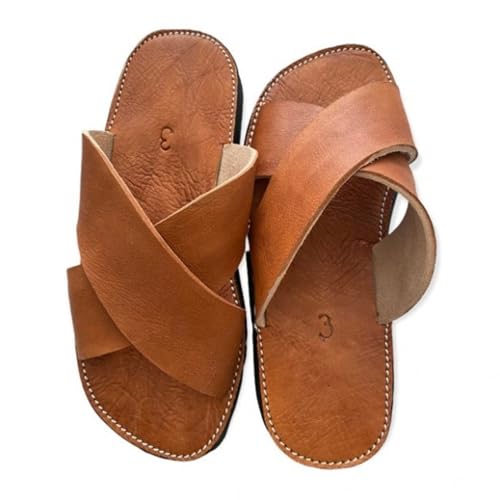 Men's Handmade Leather Sandals, Moroccan Comfort & Style for Men2
