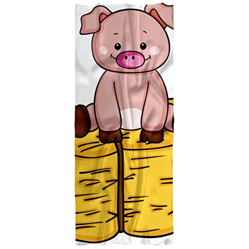 Écharpe légère imprimée cochon : votre alliée pour les fraîches journées d'automne