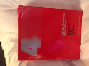 Hardcover Metals Handbook Volume 4: Heat Treating -- Ninth Edition Book