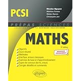 Mathématiques PCSI - Programme 2021