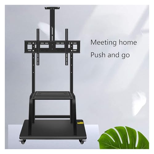 Soporte móvil para TV con ruedas y altura ajustable miniatura 3