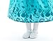 Little Adventures Mermaid Day Dress Costume with Hairbow (Small Age 1-3) - Machine Washable Child Pretend Play and Party Dress with No Glitter