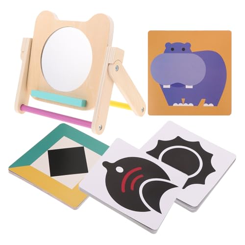 HOOTNEE 1 Set Montessori Spiegelspielzeug Lernspielzeug
