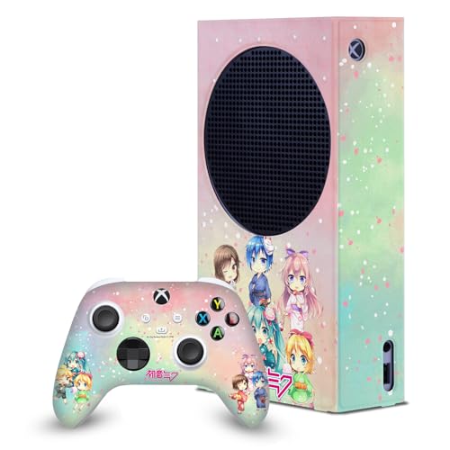 Protection Xbox Series S Hatsune Miku - Skin vinyle anti-rayures pour console et manette