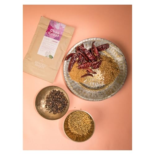 Image of Mangalore Ghee Roast Masala - 1kg Bulk Pack | No Preservatives | Byadgi-Chilli Restaurant-Grade Blend for HORECA, Cloud Kitchens & Caterers | No Artificial Colour | South Indian Spice Blend