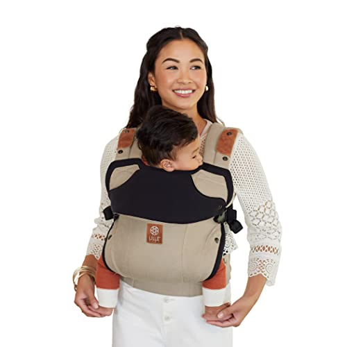 Image of Lillebaby Elevate Ergonomic 6-in-1 Baby Carrier Infant to Toddler with Lumbar Support (7-45 Pounds), 360 Degree Baby Wearing, Inward & Outward Facing w/Tote and Pillow (Warm Sand)