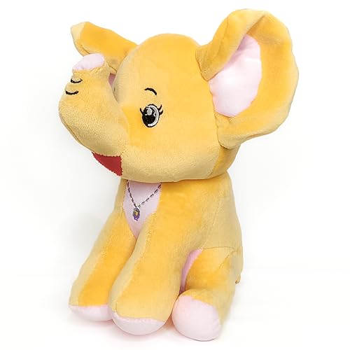 Image of Storescent Soft Toys for Kids - Stuffed Animal Plush Soft Toy for Boys & Girls | Plushie Toy Yellow Elephant