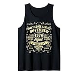 Photo Gallery awesome since november 1976 year of birth birthday vintage canotta Photo Gallery awesome since november 1976 year of birth birthday vintage canotta