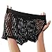 Men's Fishnet Hollow Out Boxer Briefs, Night Club Party Erotic Underwear Comfy Breathable Fashion Panties Black