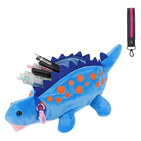 3D Dinosaur Plush Pencil Case for Kids Cover
