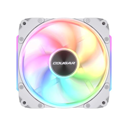 Ventilador COUGAR Apolar 120ARGB blanco triple pack refrigeración líquida caja 5