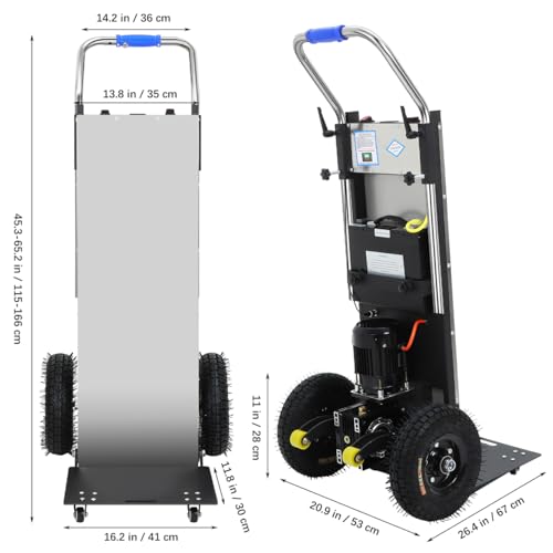 Carretilla eléctrica para escaleras 1200W capacidad 900 lbs miniatura 6
