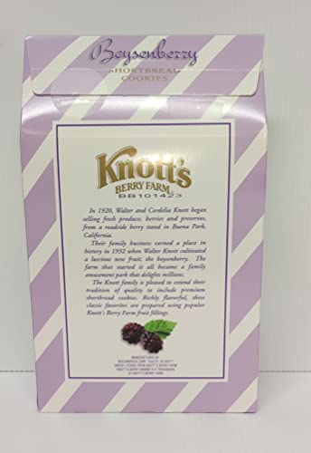 Knott's Berry Farm Shortbread Cookies (Boysenberry) #TOP3