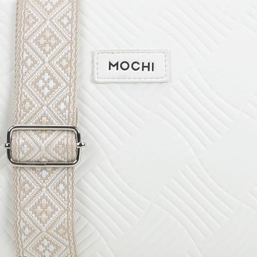 Image of Mochi Women Casual Pu Soft Body Zipper Closure Solid Sling Bag With 2 Pocket And 1 Compartments