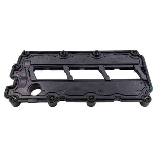 Image of TRQ Left Valve Cover Driver Side Compatible with 2009-2015 Audi Q7 2009-2012 Volkswagen Touareg