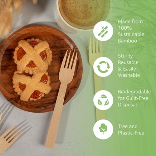 Ibambo BK-100F 100% Bamboo Forks Set thumb #1