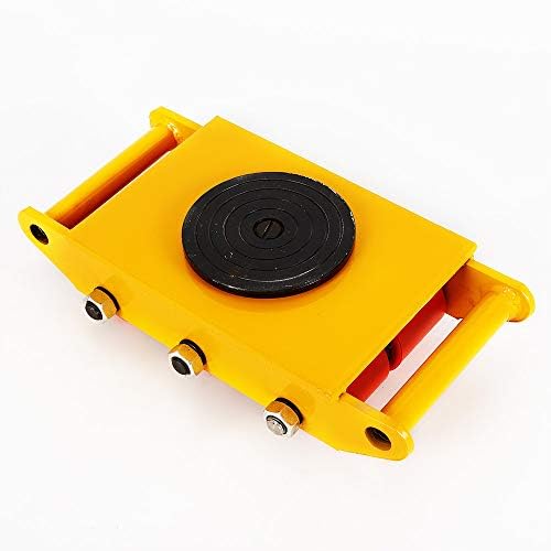Carrello del motore dell'attrezzatura industriale con le ruote dell'unità di elaborazione della parte girevole di 360 gradi per il trasporto del carico pesante nei magazzini e nelle fabbriche