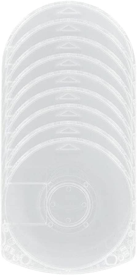 10PCS Game Disc Storage Shell Case Cover for PSP UMD Protective Box Replacement Clear UMD Disc Case Shell