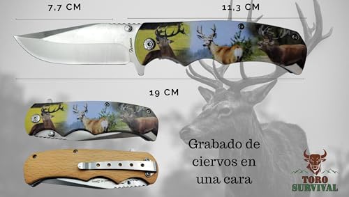 Taburete trípode de cuero para camping y rececho de montería 3