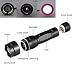 WESLITE IR 940nm Taschenlampe, Infrarot Taschenlampe Zoombare IR Taschenlampe mit konvexer Linse...