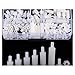 180pcs M3 Nylon White M-F Hex Standoff Spacers Screw Nut Assortment Kit with Box