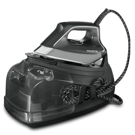 Rowenta DG8622 Perfect Steam Pro - Estación de planchado a vapor, 2400 W, golpe de vapor extra: 430 g/min, capacidad: 1100 ml, color gris