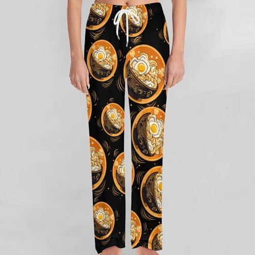 Japanese Ramen Unisex Pajama Pants Soft Sleep Bottoms Lounge Pants Trousers Homewear Sleepwear4