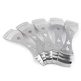 【FESTE HALTERUNG】 Diese Art von Vorrichtung hält den Docht in Ihrem Kerzenbehälter zentriert (passt in die meisten Kerzenbehälter). Dadurch wird der hausgemachte Kerzenprozess wesentlich einfacher.