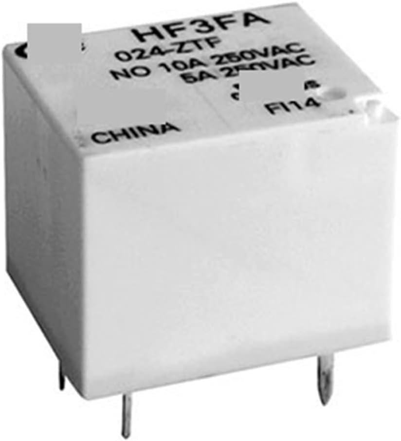 10Pcs Relay HF3FA-005-HST HF3FA-012-HST HF3FA-024-HST HF3FA-048-HST HF3FA 012-HST 024 HST 10A 4PIN(HF3FA-005-HST)