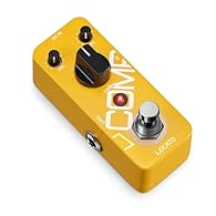 A nice sound compressor guitar pedal , it puts that classic optical compressor sound in a mini guitar compressor pedal. You can put a compressor right at the beginning of your signal chain to tighten things up. If you're looking for a low-noise optic...