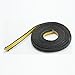 Produktbild Dichtband selbstklebend schwarz 30mm x 2mm ideal für Scheibendichtungen von Kaminöfen