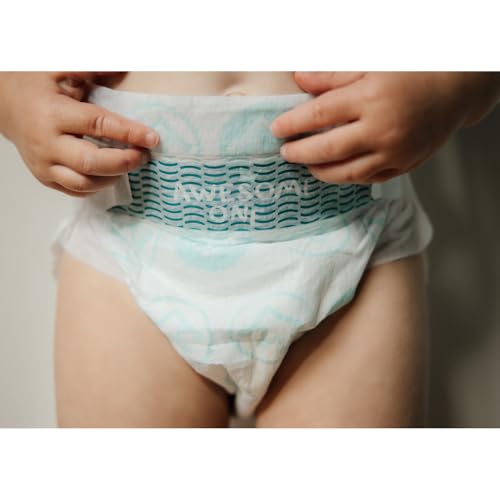 152PK Awesome One Ultra Absorbent Unisex Baby Nappies Diaper 10-15kg Size 4 - Image 5