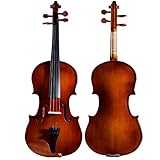 CUIDADOSA ELECCIÓN DE LA MATERIA PRIMA: La madera de cada parte del violín es bien elegida por el luthier. El cuerpo de madera maciza hace que el violín produzca una buena resonancia y sonido, absorba ruidos y fortalezca la armonía. Al utilizar materiales de madera de alta calidad combinados con un diseño ingenioso del cuerpo, nuestro objetivo es proporcionar un violín excelente para que lo toques.