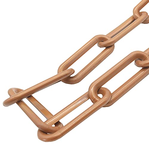 Regenkette Aus Alu Für Dachrinne - Dekorativ & Praktisch 2,5m Braun