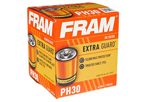 Fram Extra Guard Ph30, 10K Mile Change Interval Spin-On Oil Filter #TOP3