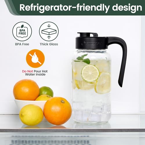 Spreccio Mason Jar Pitcher