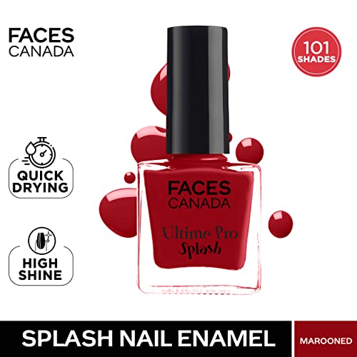 Faces Canada Splash Nail Enamel Marooned 401 8 ml - Image 2