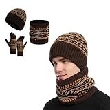 Cadeaux Idéaux pour les Hommes:Plus qu’un simple équipement d’hiver,cet ensemble de chapeau,de snood et de gants pour hommes est un cadeau attentionné et pratique pour les êtres chers.Son design tricoté intemporel et ses couleurs polyvalentes conviennent aux hommes de tous âges,des adolescents aux adultes,ce qui le rend parfait pour le petit ami,le mari,le père,le fils ou les amis,assurant un cadeau raffiné pour Noël,Thanksgiving,les anniversaires ou le Nouvel An.