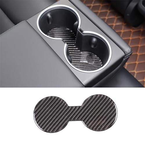 Cubierta para portavasos trasero compatible Tesla Model 3 miniatura 1