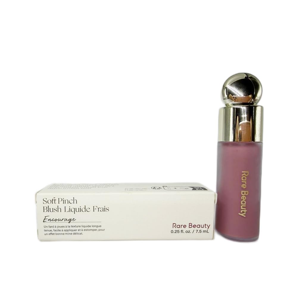 Rare Happy Face Soft & Pinch Liquid Blush, Beauty Cheek Face Blush -Encourage 0.25 fl.oz