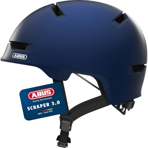 ABUS Stadthelm Scraper 3.0 - Robuster Hartschalen-Fahrradhelm für den...