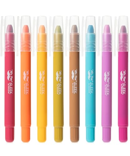 Image of Mr. Pen- No Bleed Gel Highlighters, Dark Sunshine & Smiles, 8 Pack | Bible Highlighters and Pens No Bleed, Bible Markers for Study, Journaling, School Supplies and Accessories